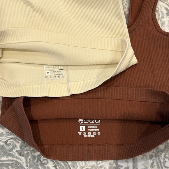 OQQ Ribbed Tanks - Picture 4 of 4